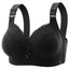 New Large Luxury Lace  Without Steel Ring Bra Side Fold Side Breast Large Breast Display Small Adjustment Shaped Mom's Underwear - Slobuy