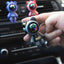 New Lightning Violent Bear Doll Outlet Perfume Clip Cartoon Astronaut Car Chain Couple Bag Pendant Creative Auto Accessories - Slobuy