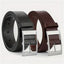 New Luxury Belt for Men PU Leather Belt Metal Pin Buckle High Quality Famous Brand Designer Waist Strap Belts for Jeans Men Belt - Slobuy