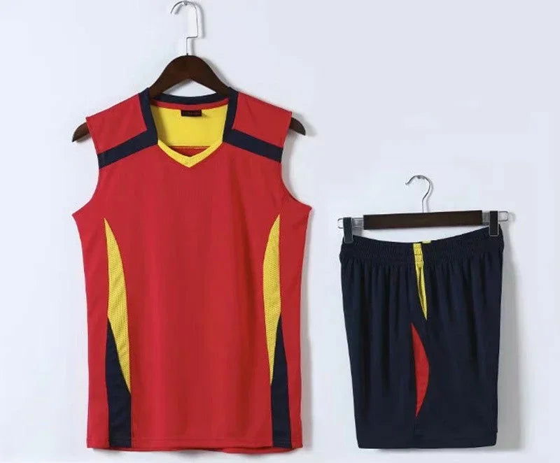 New Men's and Women's Sleeveless Volleyball Uniforms Students Volleyball Team Uniforms Training Games Gas Volleyball Uniforms - Slobuy