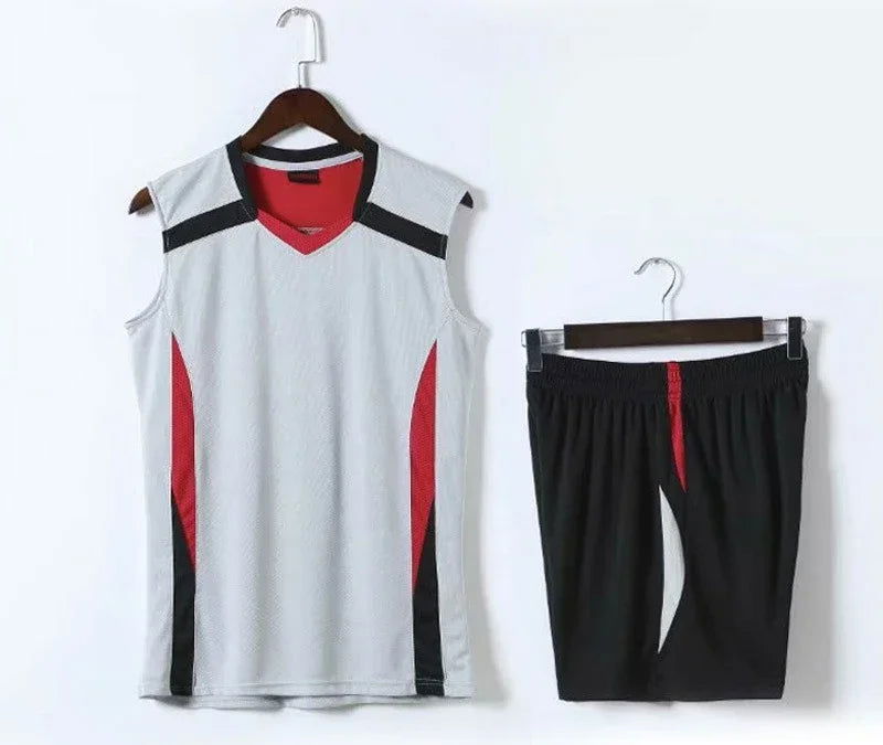 New Men's and Women's Sleeveless Volleyball Uniforms Students Volleyball Team Uniforms Training Games Gas Volleyball Uniforms - Slobuy