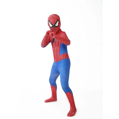New Miles Morales Far From Home Cosplay Costume Zentai Costume Superhero Bodysuit Spandex Suit for Kids Custom Made - Slobuy
