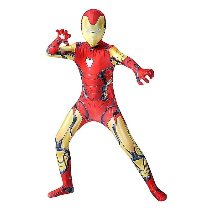 New Miles Morales Far From Home Cosplay Costume Zentai Costume Superhero Bodysuit Spandex Suit for Kids Custom Made - Slobuy