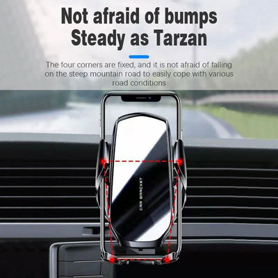 New Mirror Car Mobile Phone Holder Navigation Gravity Sensing Air Outlet Clip Universal Mobile Phone Holder Automotive Supplies - Slobuy