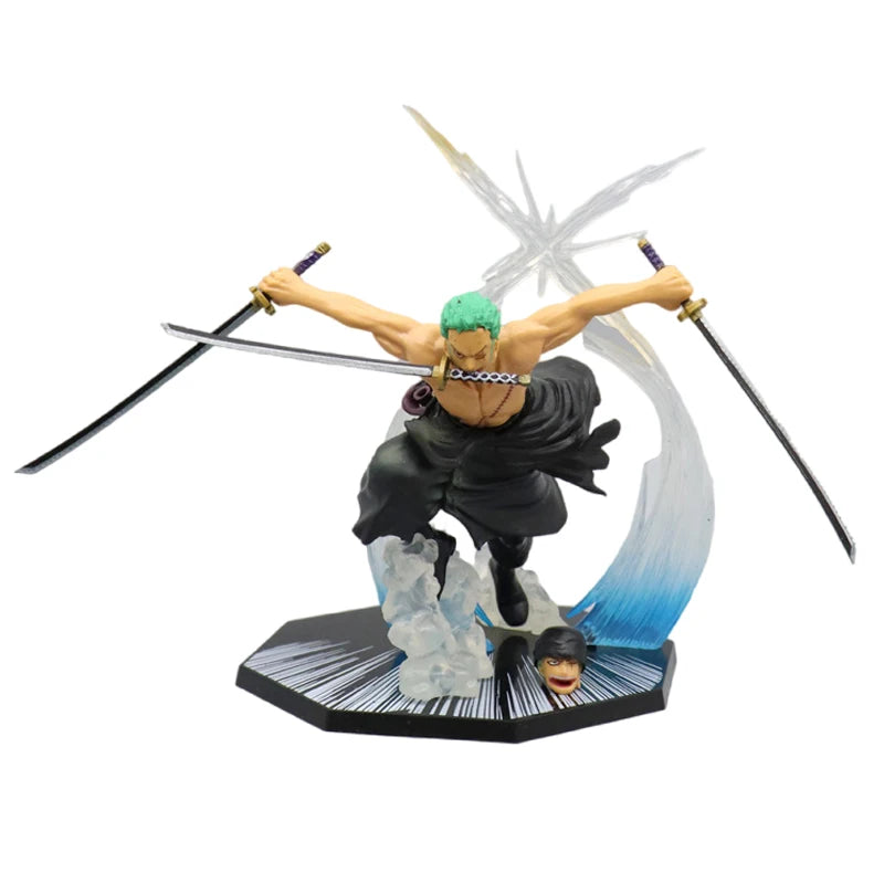 New One Piece Luffy Figure Roronoa Zoro Three-Blade Sa-Maximum Manga Anime Statue PVC Action Collection Model Toys For Children - Slobuy
