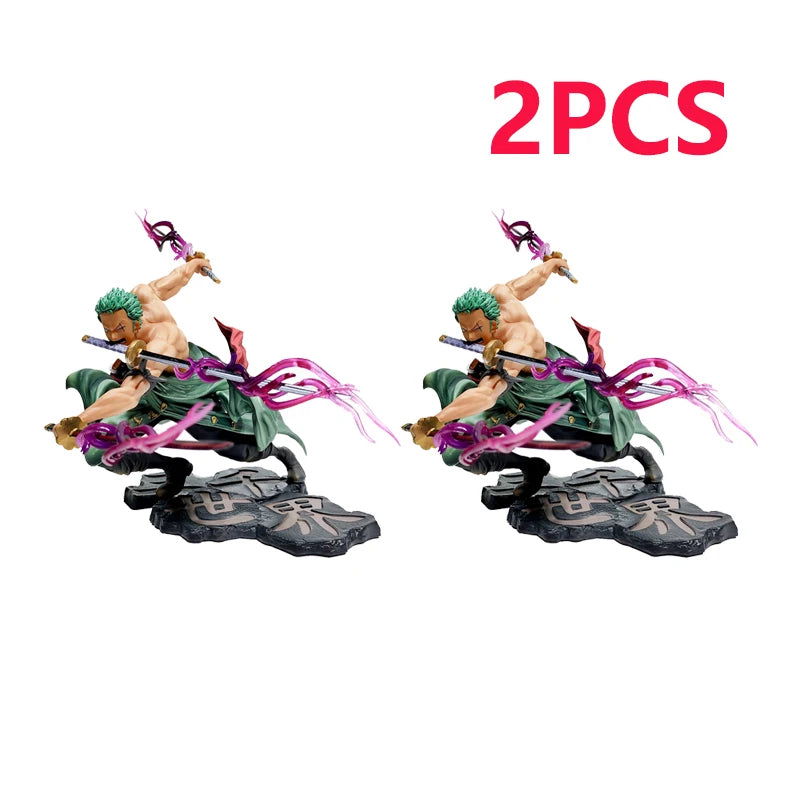 New One Piece Luffy Figure Roronoa Zoro Three-Blade Sa-Maximum Manga Anime Statue PVC Action Collection Model Toys For Children - Slobuy