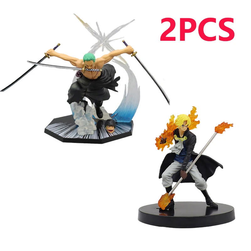 New One Piece Luffy Figure Roronoa Zoro Three-Blade Sa-Maximum Manga Anime Statue PVC Action Collection Model Toys For Children - Slobuy
