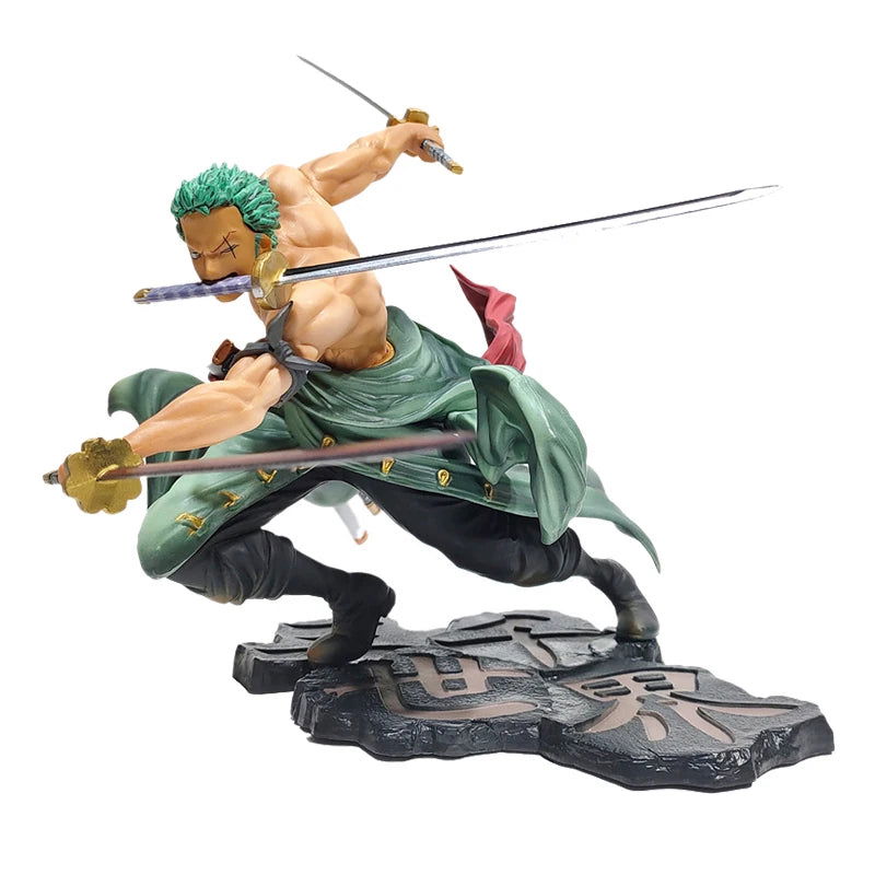 New One Piece Luffy Figure Roronoa Zoro Three-Blade Sa-Maximum Manga Anime Statue PVC Action Collection Model Toys For Children - Slobuy
