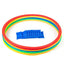New Outdoor Kids Funny Physical Training Sport Toys Lattice Jump Ring Set Game 10 Hoops 10 Connectors for Park Play Boys Girls - Slobuy