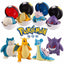 New Pokemon Figures Toys Variant Ball Model Pikachu Gengar Pokeball Dragonite Snorlax  Action Figure Lapras Pocket Monsters Toy - Slobuy
