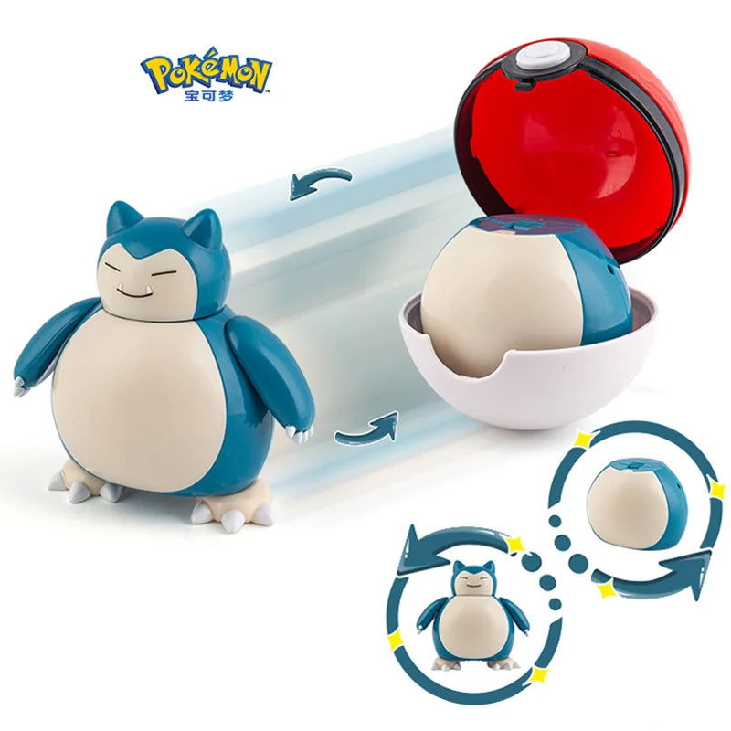 New Pokemon Figures Toys Variant Ball Model Pikachu Gengar Pokeball Dragonite Snorlax  Action Figure Lapras Pocket Monsters Toy - Slobuy