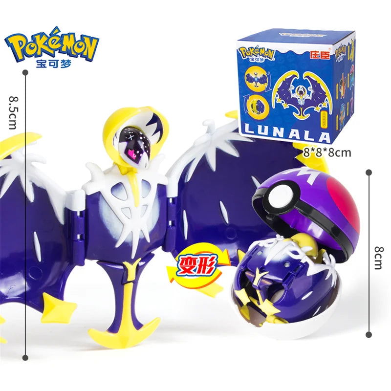 New Pokemon Figures Toys Variant Ball Model Pikachu Gengar Pokeball Dragonite Snorlax  Action Figure Lapras Pocket Monsters Toy - Slobuy