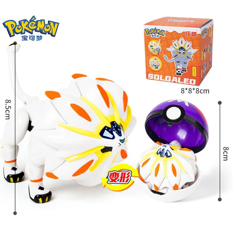 New Pokemon Figures Toys Variant Ball Model Pikachu Gengar Pokeball Dragonite Snorlax  Action Figure Lapras Pocket Monsters Toy - Slobuy