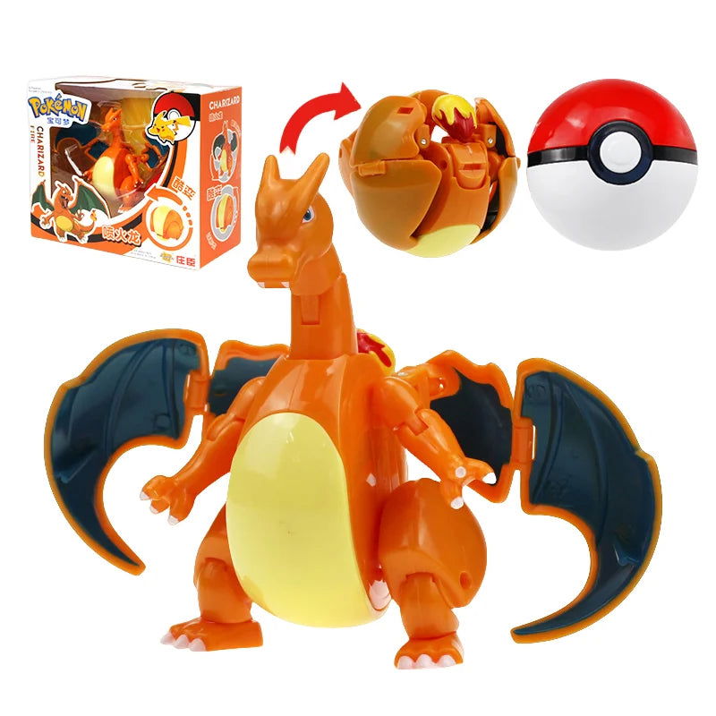 New Pokemon Figures Toys Variant Ball Model Pikachu Gengar Pokeball Dragonite Snorlax  Action Figure Lapras Pocket Monsters Toy - Slobuy