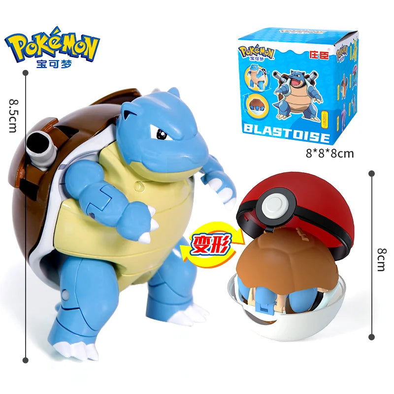 New Pokemon Figures Toys Variant Ball Model Pikachu Gengar Pokeball Dragonite Snorlax  Action Figure Lapras Pocket Monsters Toy - Slobuy