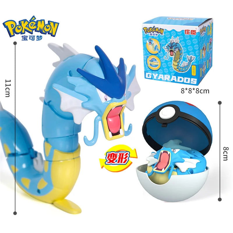 New Pokemon Figures Toys Variant Ball Model Pikachu Gengar Pokeball Dragonite Snorlax  Action Figure Lapras Pocket Monsters Toy - Slobuy