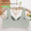 New Pregnant Women's Front Open Button Breastfeeding Bra Women's Large Steel Ring Free Bra Traceless Thin Comfortable Bra - Slobuy