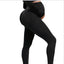 New Pregnant Women's Yoga Pants High Waist Hip Lift, Slim Fit Nude Feel Peach Hip Sports Tights Pregnant Yoga Clothing - Slobuy