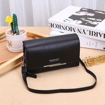New Pu Leather Women Handbags Female Multifunctional Large Capacity Shoulder Bags Fashion Crossbody Bags For Ladies Phone Purse - Slobuy