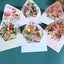 New Romantic Flower Birthday Christmas Card 3D Pop-up Greeting Cards Set Postcard Party Wedding Decor Creative Gifts Cards - Slobuy