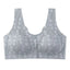 New Sexy Lace Without Steel Ring Front Buckle Thin and Seamless Pregnant Women Gather for Breastfeeding Bra Mom's Underwear - Slobuy