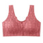 New Sexy Lace Without Steel Ring Front Buckle Thin and Seamless Pregnant Women Gather for Breastfeeding Bra Mom's Underwear - Slobuy
