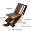 New Short Men Wallets Slim Card Holder Quality PU Leather Brand Male Wallet Small Photo Holder 3-fold Bag Frosted Men's Purses - Slobuy