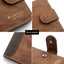 New Short Men Wallets Slim Card Holder Quality PU Leather Brand Male Wallet Small Photo Holder 3-fold Bag Frosted Men's Purses - Slobuy