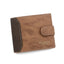 New Short Men Wallets Slim Card Holder Quality PU Leather Brand Male Wallet Small Photo Holder 3-fold Bag Frosted Men's Purses - Slobuy