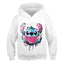 New Stitch Hoodies Girls Sweatshirt Autumn And Winter Long Sleeve Harajuku Pullovers Disney Series Stich Casual Hooded Tops - Slobuy