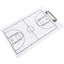 New Style Basketball Clipboard Strategy Board, Professional Game Plan Demonstration Practice Board Basketball Coaching Board - Slobuy