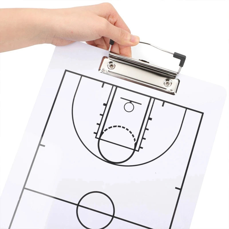 New Style Basketball Clipboard Strategy Board, Professional Game Plan Demonstration Practice Board Basketball Coaching Board - Slobuy