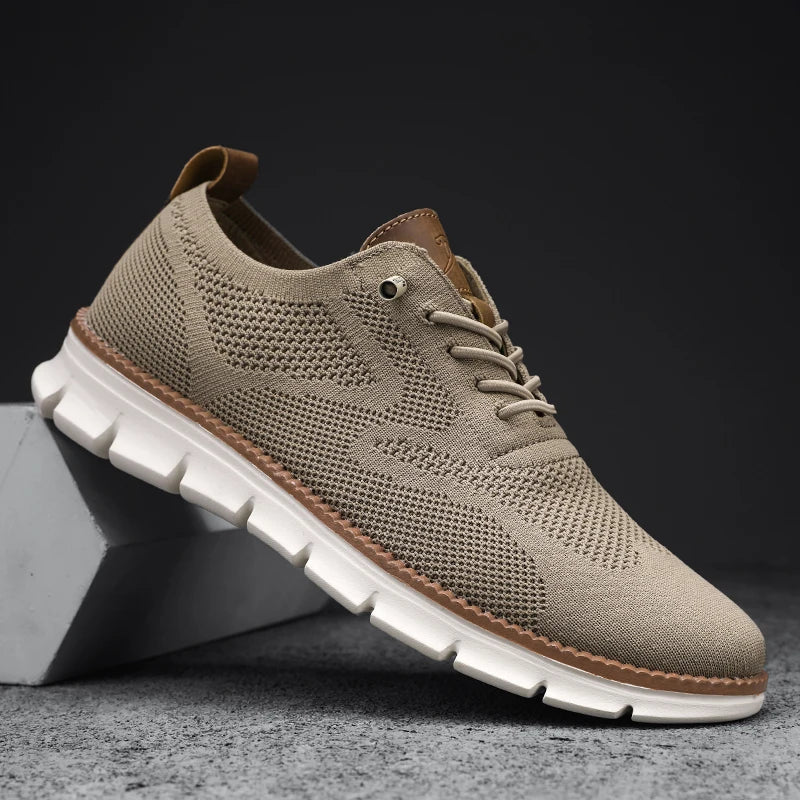 New Stylish Mens Casual Shoes Spring Flyknit Sneakers - Slobuy