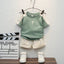 New Summer Baby Boys Clothes Sets Fashion Cotton Letter Printing T-shirts+Tooling Shorts 2pcs Kids Outfits for Infant Tracksuit - Slobuy