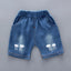 New Summer  Hot Sale Toddler Kids Baby Boys Shirt Cartoon Tops Denim Shorts Pants Outfits Set Baby Clothes - Slobuy