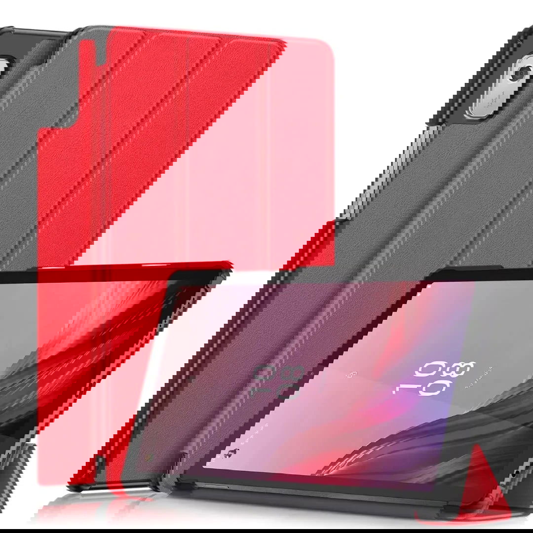 New Tablet Cover For Lenovo Tab M9 2023 Case TB310FU TB310XC 9.0 inch PU Leather Magnetic Tri-Fold Stand Funda Coque+Film+Pen - Slobuy
