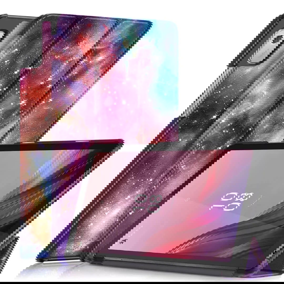 New Tablet Cover For Lenovo Tab M9 2023 Case TB310FU TB310XC 9.0 inch PU Leather Magnetic Tri-Fold Stand Funda Coque+Film+Pen - Slobuy