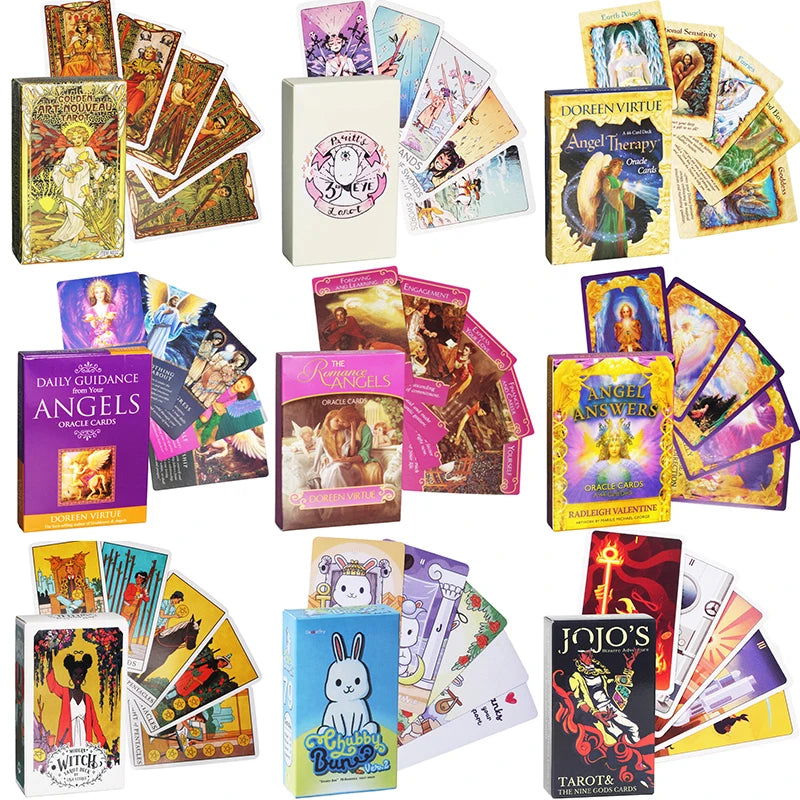 New Tarot Oracles cards Party Games Mysterious Divination Board Games for Women Girls Card game Board Game High quality - Slobuy