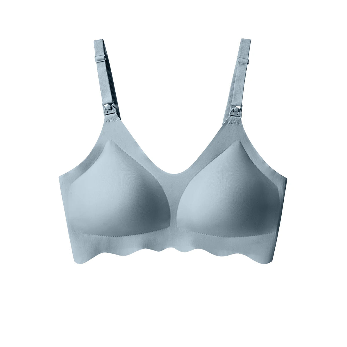 New Traceless Women's Comfortable and Breathable Ultra Thin Breastfeeding Bra Detachable Breastfeeding Bra - Slobuy