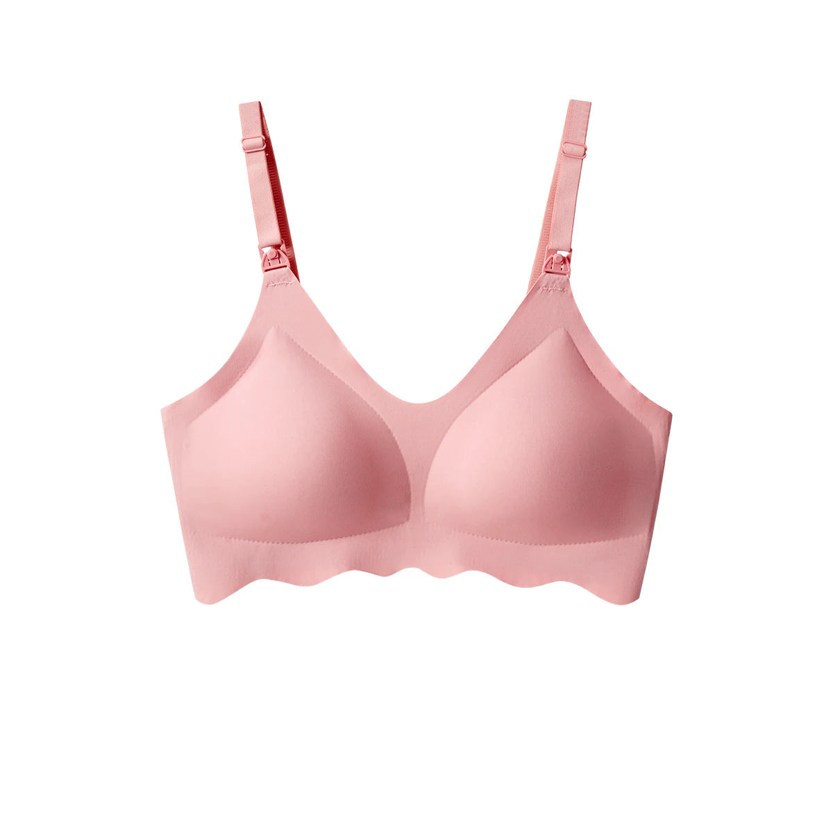 New Traceless Women's Comfortable and Breathable Ultra Thin Breastfeeding Bra Detachable Breastfeeding Bra - Slobuy
