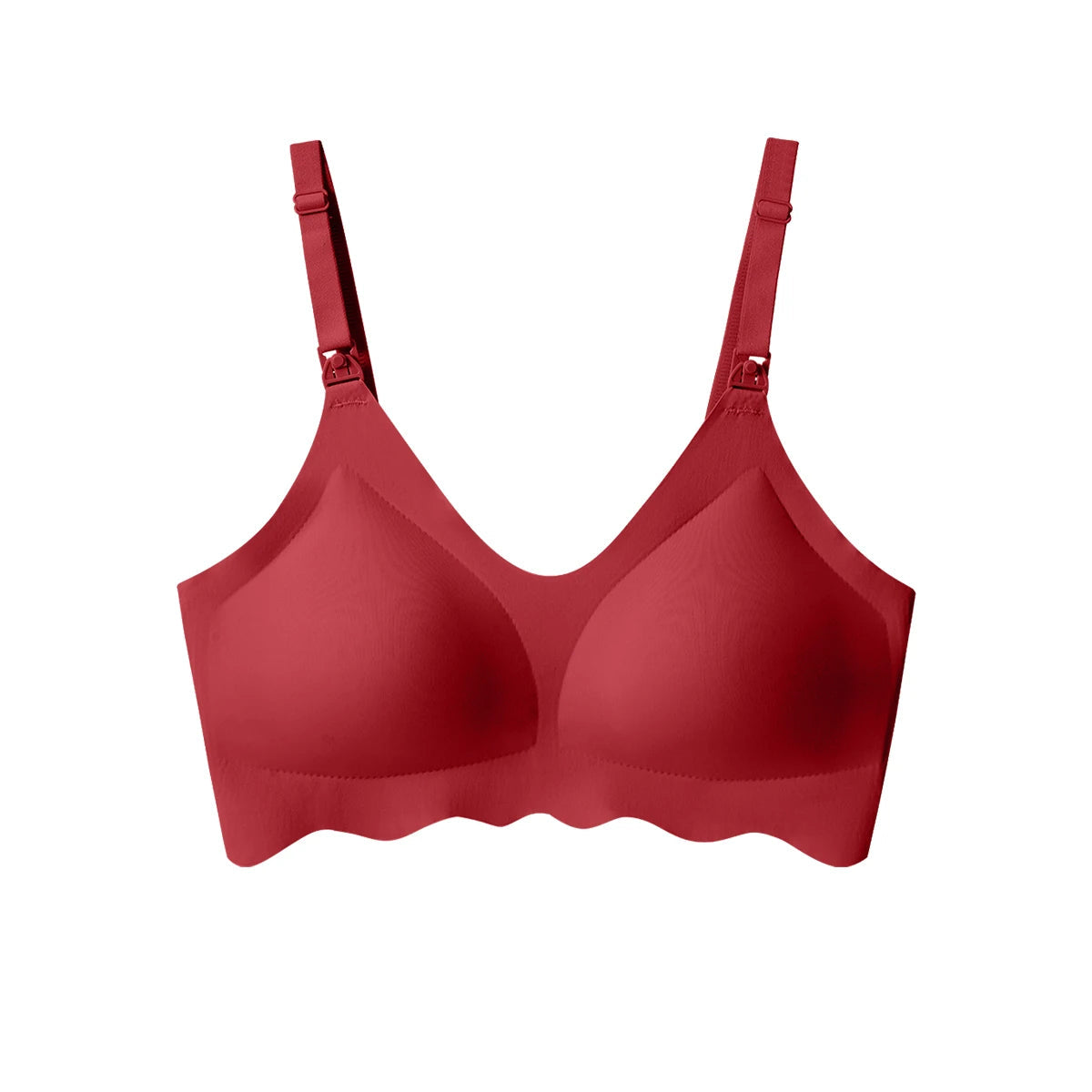 New Traceless Women's Comfortable and Breathable Ultra Thin Breastfeeding Bra Detachable Breastfeeding Bra - Slobuy