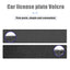 New Unique Frameless License Plate Holder Harmless Polyester Adhesive Number Plate Holder Durable Number Car Accessories 2023 - Slobuy