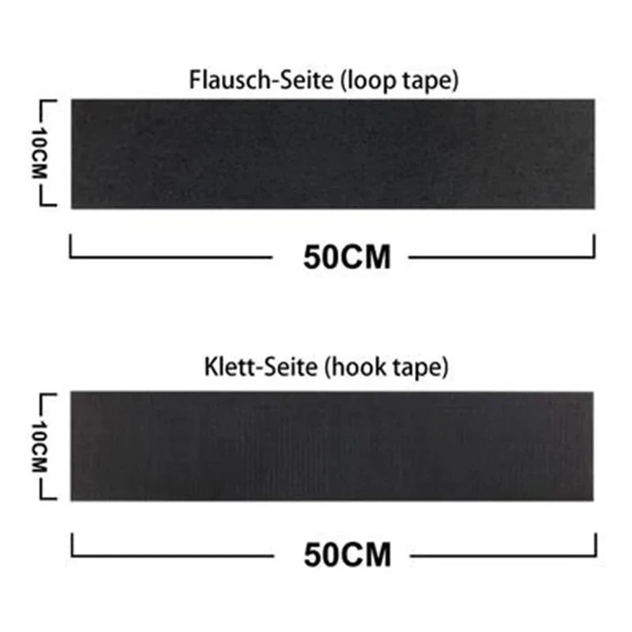 New Unique Frameless License Plate Holder Harmless Polyester Adhesive Number Plate Holder Durable Number Car Accessories 2023 - Slobuy