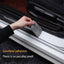 New Universal Imitation Carbon Fiber Leather Car Door Sill Protection Strip Tough And Durable Decorative Car Sticker Accessories - Slobuy