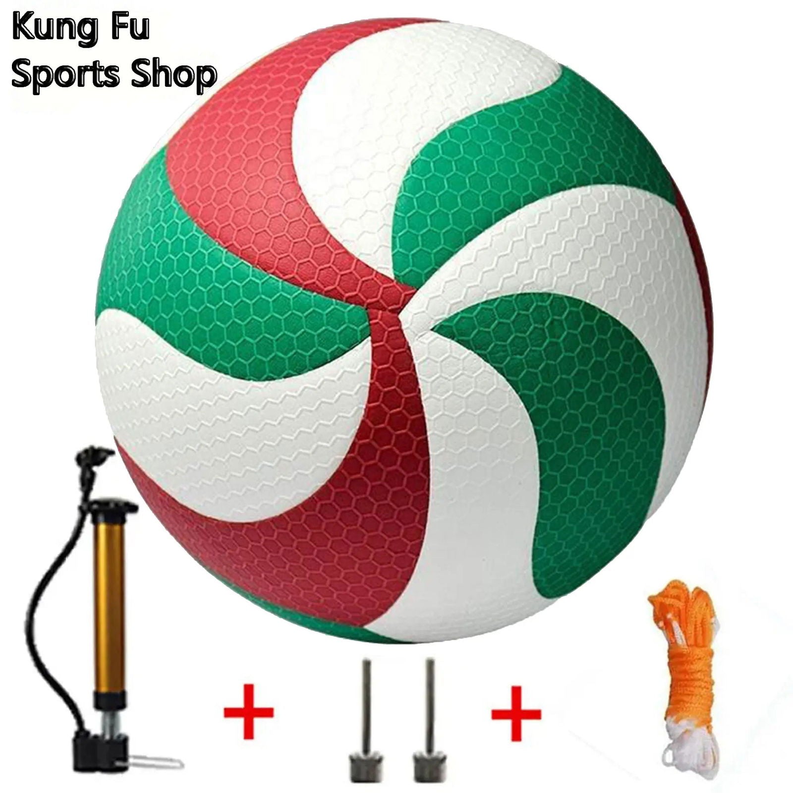 New Year's Gift Volleyball ball,Model5000,Size 5,Outdoor Sports, Training,Optional Pump + Needle + Bag - Slobuy