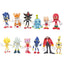New whole set sale Sonic Tails Werehog Action Figures Blue Shadow Doll Cartoon Figurines Collectible Dolls Kids Hedgehog Toy - Slobuy
