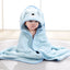 Newborn Baby Bath Towel Cartoon Baby Swaddle Kids Bathrobe Fleece Blanket Warm Sleeping Swaddle Wrap for New Born Boys Girls - Slobuy