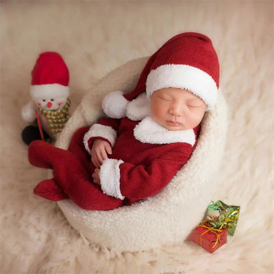 Newborn Baby Photography Props  Posing Mini Sofa White Round Sofa Studio Auxiliary Accessories Baby Furniture Studio Posing Sofa - Slobuy