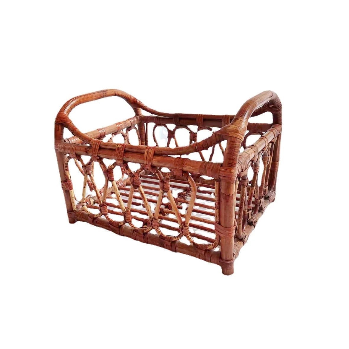 Newborn Photography Props Bed Baby Chair Crib Retro Basket Posing Furniture Shooting Studio Fotografia Accesorios for Boys Gorls - Slobuy