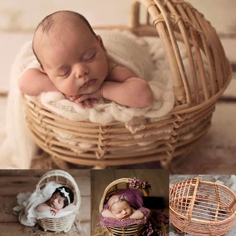 Newborn Photography Props Fotografia Baby Photography Furniture Photo Posing Chair Newborn Photo Props Decor Bed Photo Backdrop - Slobuy
